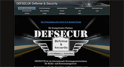 Desktop Screenshot of defsecur.com